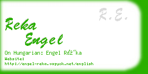 reka engel business card